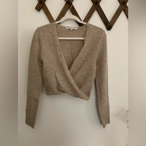 Endless Rose wrap sweater